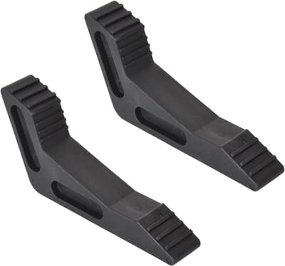 Set van 2 Rubberen Deurwiggen - Antislip, Botsingsbestendig en Geschikt voor Alle Vloeren