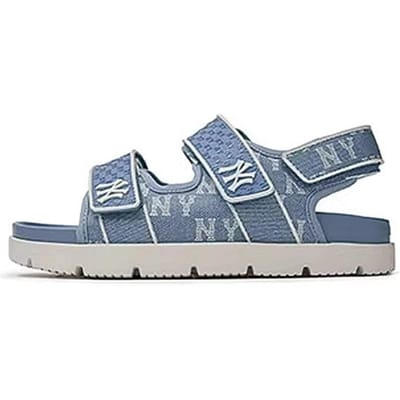 Sandale MLB Sport Sandales de Plage Florales Sandales Unisexe Bleu 3ASDTPD43-50BLS 38 gray