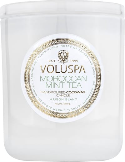 Voluspa Geurkaars Maison Blanc Moroccan Mint Tea Classic Candle 270gr
