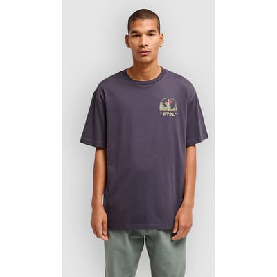 RVCA Saguaro Canyon T-Shirt blauw