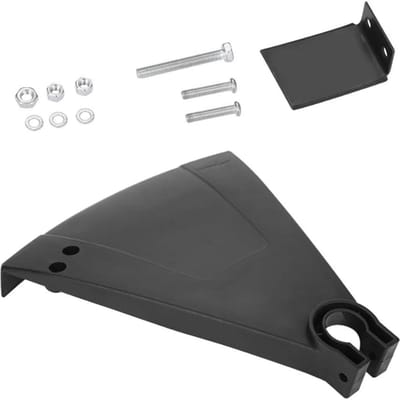 Housse de débroussailleuse en fil de plastique protectrice Remplacement de protection pour débroussailleuse pour réparation et entretien de jardin Noir