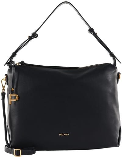 PICARD schoudertas handtas Valesca Hand Bag Black zwart