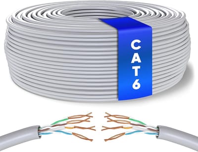 75m CAT6 Ethernet Netwerk Kabel - Snelle Gigabit Internetverbinding voor Betrouwbare Connectiviteit