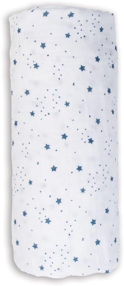 Lulujo - Hydrofiele Doek - Swaddle - Katoen - 100x100 cm - Stars - Kraamcadeaus - Babydekens - Babycadeaus - Tetradoeken - Zwangerschapscadeau