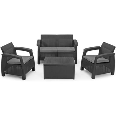 Loungeset Connor met opbergtafel | NADUVI Collection