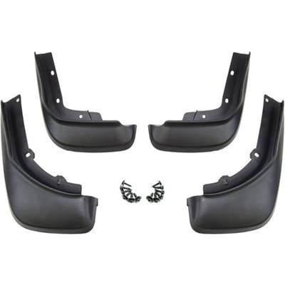 Spatlappen - NORM - Volvo XC60 2014-2017 - 4 stuks - Duurzaam - Perfecte pasvorm zwart