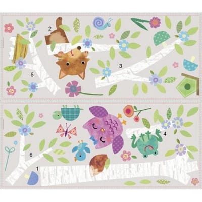 RoomMates Woodland Baby Birch Tree - Muursticker