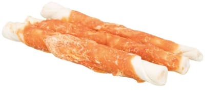 Eigen merk - Denta fun rolls met kip - runderhuid met kipjasje - snack voor de hond - 14 stuks - 17 cm -