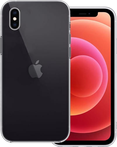 Hoesje Geschikt voor Apple iPhone Xs - Sterk & Shockproof - Hoes Cover - Siliconen Case - Transparant