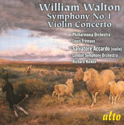Walton Sym 1 / Vln Conc