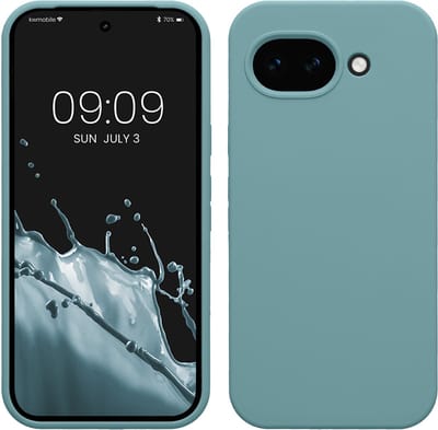 kwmobile telefoonhoesje geschikt voor Google Pixel 10a - Hoesje met siliconen coating - Smartphone case in Arctische nacht