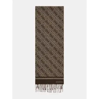GUESS sjaal Milano Scarf 30X175 Beige bruine