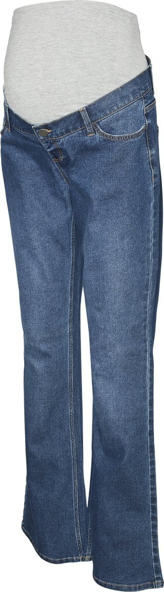 Mama Licious Uitlopende zwangerschapsjeans Flared fit Mid waist Bootcut Jeans