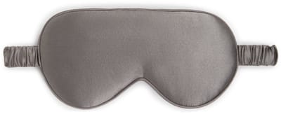 Dore & Rose - Slaapmasker - Oogmasker - Zijden Slaapmasker Voor Mannen en Vrouwen - Deep Sleep Mask - Eye Mask - Verduisterend - Wallen - Grijs - Nº 37 Roche Lunaire
