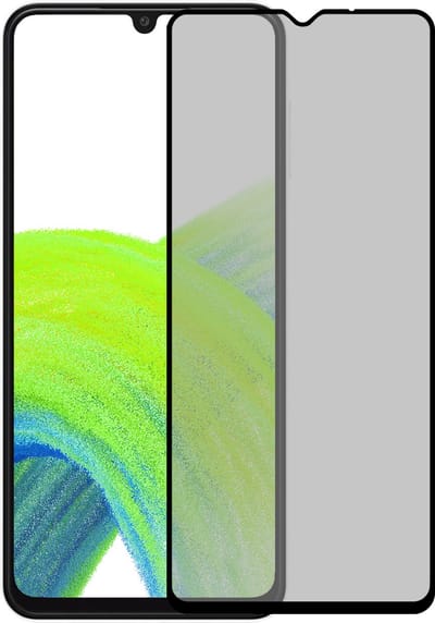 Screenprotector - Geschikt voor Samsung Galaxy A33 - Privacy Filter - Beschermglas - Gehard Glas - Tempered Glass - Screen Protector - Anti Spy - Full Display Cover
