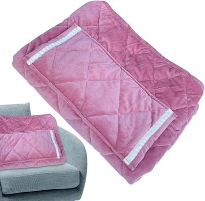 Elektrische deken - Verwarmingsdeken USB - Comfortabele warmte - Draadloos en wasbaar - 60 x 80 cm - Grijs