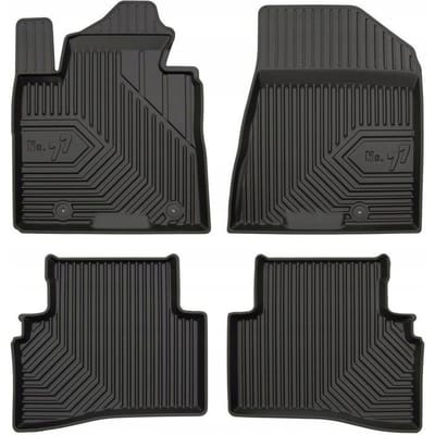 **FROGUM No.77 - Automatten - HYUNDAI Tucson III automat - Perfecte pasvorm - Verhoogde rand 4 cm - Geurloos TPE