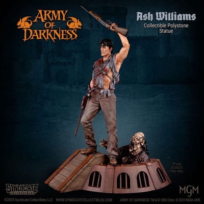 Syndicate Collectibles Army of Darkness Statue 1/10 Ash Williams 28 cm Beeld