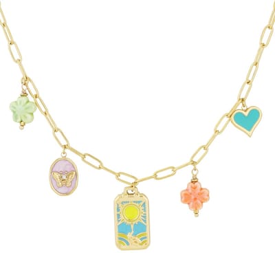 Goudlief bedelketting sunray dream - Roestvrij staal - Verkleurt niet