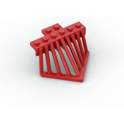 MOC 10 STUKS 90201 Trein Koeienvanger 2x6 Bouwstenen Kit Met Schuine Stangen Compatibel Voertuig Deeltje Idee Speelgoed Kinderen Cadeaus