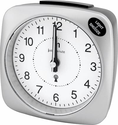 Just a Minute | Wekker | Zilver