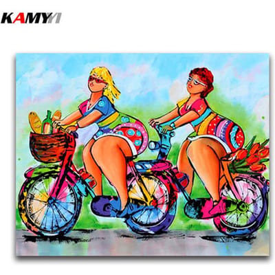 5D DIY Diamond Wall Decor handgemaakte schilderij kruissteek foto 20X30CM orange