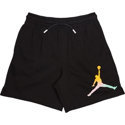 Jordan Mj World Tour Korte Broeken Kinder - Zwart - Maat 128 - 137 CM - Katoen French Terry