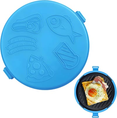 Magnetron Sandwichmaker - Tosti Maker - Snelle Maaltijden - Geurvrije Prestaties - Niet gespecificeerd - Blauw