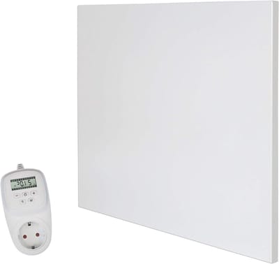 Infrarood paneel - Wandverwarming - Ruimte verwarmen - App bediening - 400 Watt - Wit