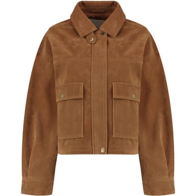 Harper & Yve Inda-ja Jassen Dames - Winterjas - Bruin - Maat M