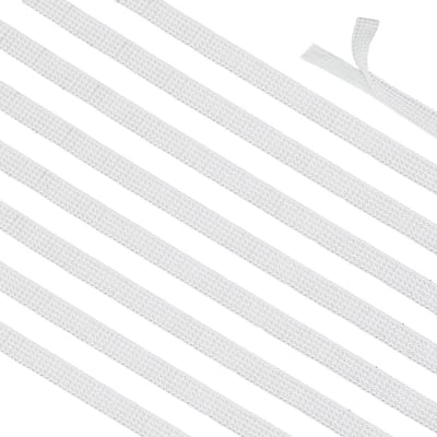 Dailygoods- Parelwikkelrol 5,49 m - Zelfklevend Parellint - 3 Rijen Parels - Decoratie voor Bruiloft/Verjaardagsfeestje - 9,5 x 3,5 mm - Geschikt voor DIY Kunstdecoratie