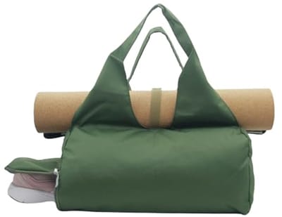 Sporttas met schoenenvak en natte zak voor dames - waterdichte gymtas voor yoga en weekend