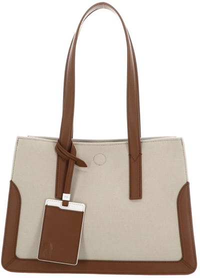 FURLA Shopper Schoudertas Baia Tote Bag Toni Cognac Beige