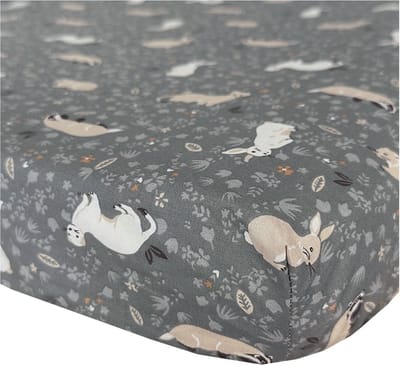 BINK Bedding Hoeslaken Bunny 90 x 200 cm