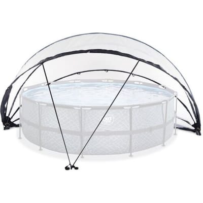 EXIT Zwembad Overkapping ECO ø550cm - Zwembad Dome - Universeel - Zwembad Accessoire - Weerbestendig