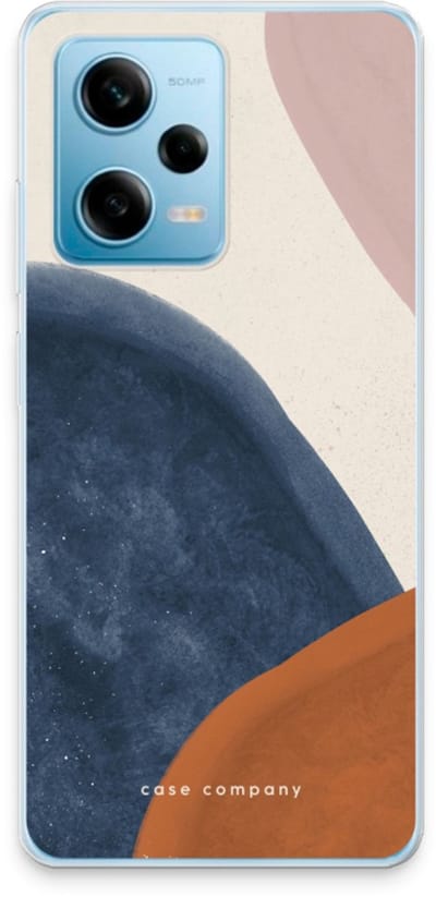 Case Company® - Hoesje geschikt voor Xiaomi Redmi Note 12 Pro 5G hoesje - Geo #1 - Soft Cover Telefoonhoesje - Bescherming aan alle Kanten en Schermrand