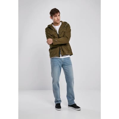Urban Classics Cotton Field Jacket Fleece zwart M Katoen - Basics, Street wear