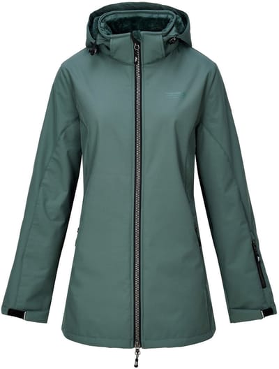 Nord Berg Padded Softshell Tiara Dames - Jas - Groen M