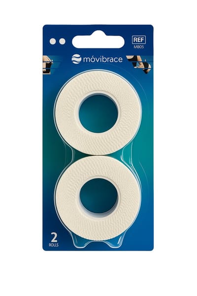 Mövibrace - Sporttape - Wit - Small - Niet-Elastisch - Stevige Fixatie