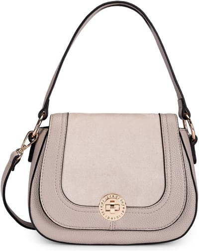L.CREDI Skylar Schoudertas 23 cm - Dames - dusty