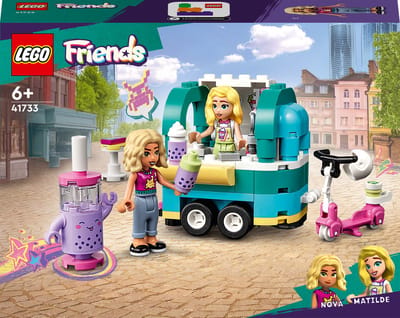 LEGO 41733 Friends Mobiele bubbelthee stand Speelgoed Set met Voertuig en Speelgoedscooter