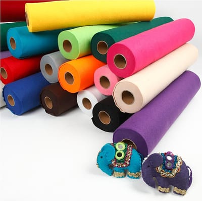 Hobbyvilt, B: 45 cm, dikte 1,5-2 mm, 180-200 gr, diverse kleuren, 20x5 m | Hobby vilt