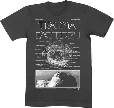 Nothing Nowhere. - Trauma Factory V.2 Heren T-shirt - 2XL - Zwart