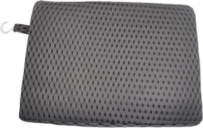 Douchestoel Kussen - Bad Kussen - Comfortabel Douchen - Anti-slip Bodem - 40x30x6 cm - Grijs