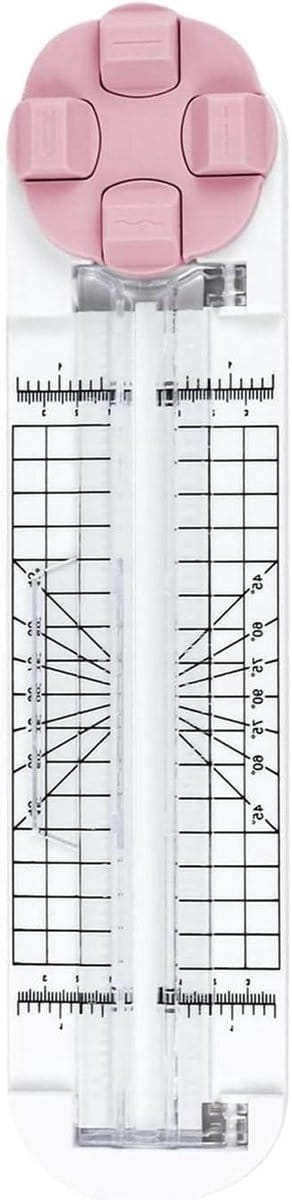 Papiersnijder Precisie - Snijmachine Hobby - Knutselprojecten Organiseren - Antislip Basis - 35.5 cm - Meerkleurig