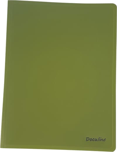 Bronyl showalbum Nature ft A4,, uit PP, 50 tassen, kaki groen
