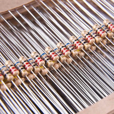 Weerstand Koolstoflaag - Elektronica Component - Elektronica Reparatie - 5% Tolerantie - 0.25W - Grijs