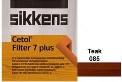 Sikkens Cetol Filter 7 Plus - 085 - Teak - 1 l - 16 m²/l