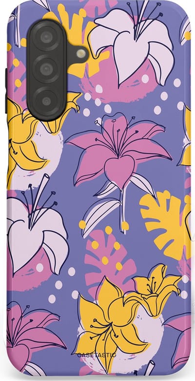 Casetastic Hoesje Geschikt voor Samsung A26 - Stijlvolle Beschermende Duo-layer Case - Lichtjesbloei