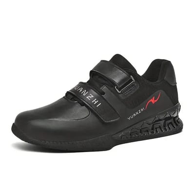 Bovista Powerlift Schoenen - Powerlifter - Weightlifting - Squat - Gewichthef - Gym Schoenen - Sneaker - Zwart - Maat 40